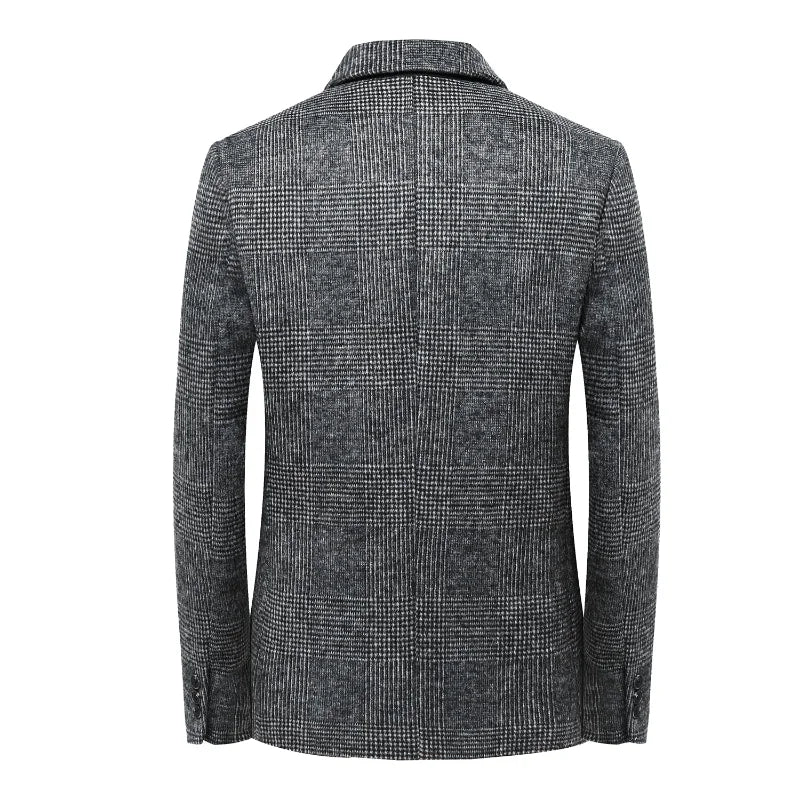 Autumn & Winter Men Single Breasted Classical Blazers