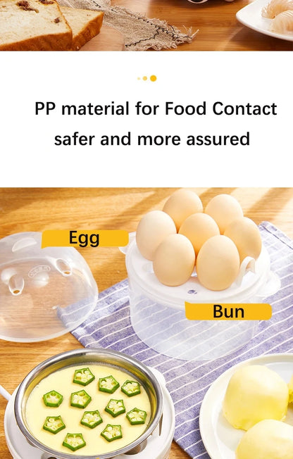 Multifunctional Electric Double Layer Hard Boiled Egg Cookers