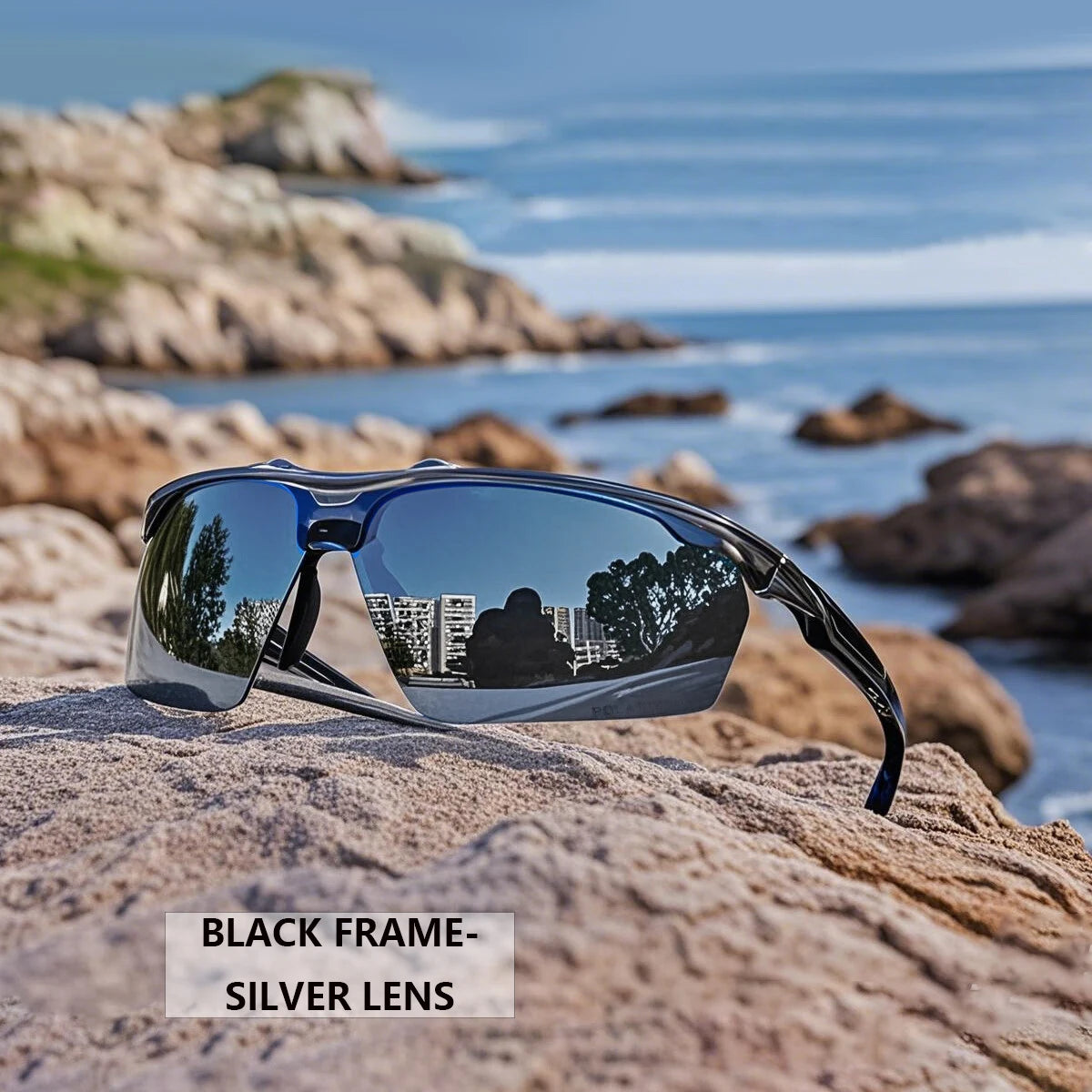 Polarized UV400 Sports Sunglasses True Color for Driving, Fishing, Running