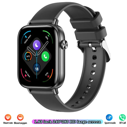 Unisex HD Touch Screen Sports Fitness Tracker Bluetooth Call Smartwatches