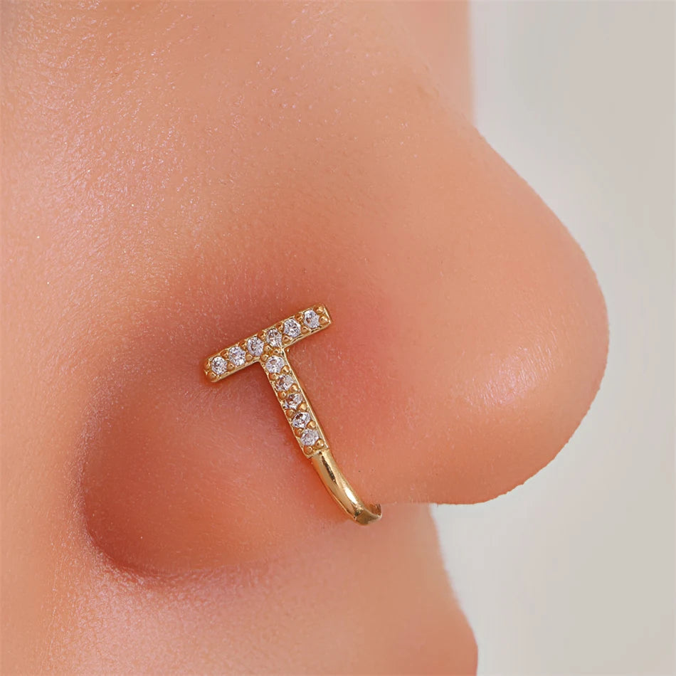 Schicke Nasenmanschetten mit Zirkonia