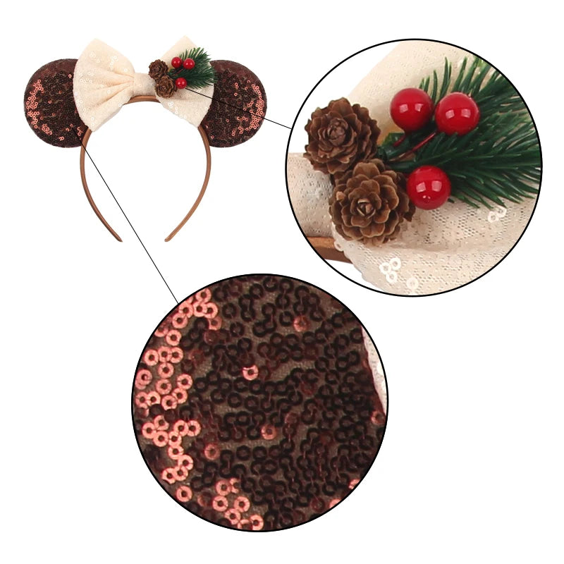 Disney Mickey Mouse Christmas Headband