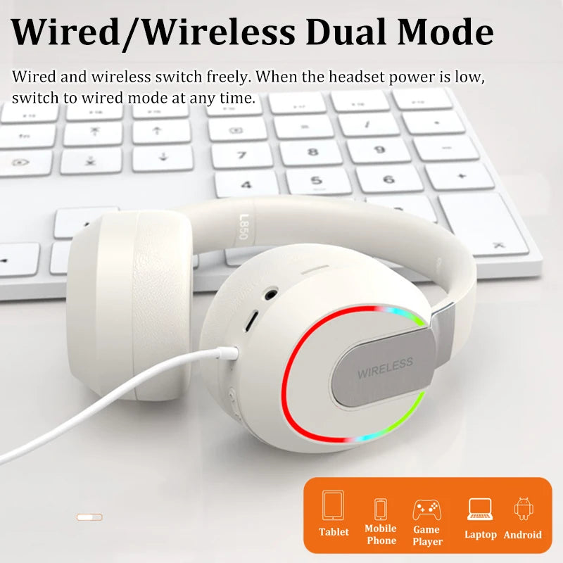 Wireless TWS HiFi Gaming Headphones