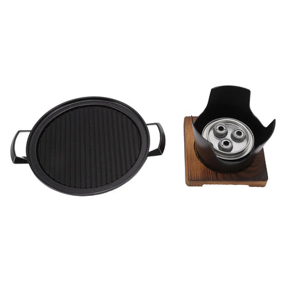 Mini BBQ Alcohol Stove Grill