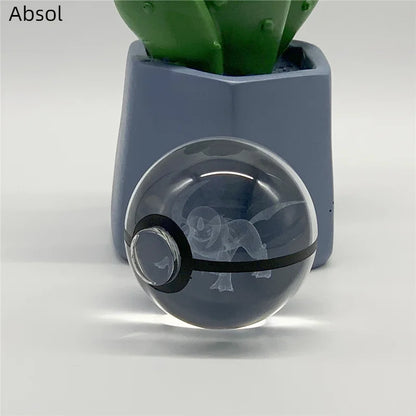 3D Pokemon Kristallkugel Nachtlicht 