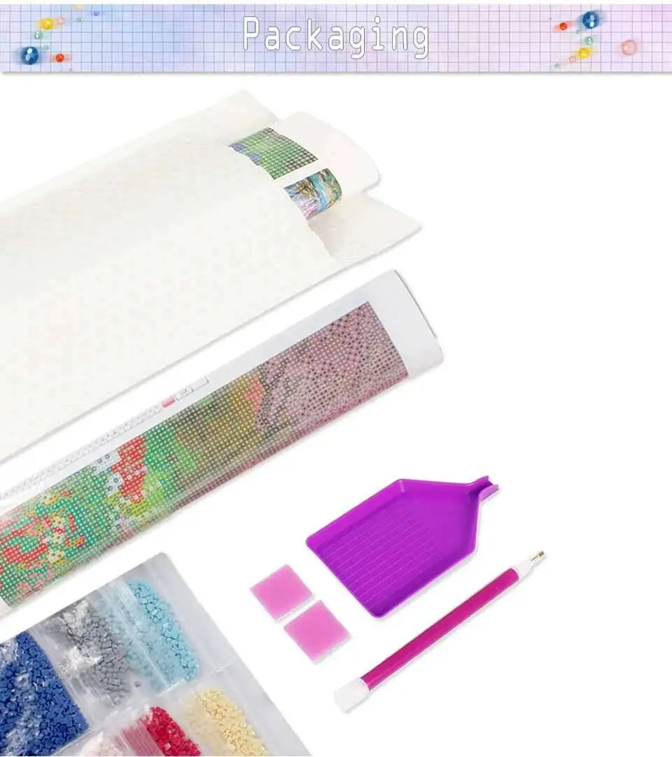 Nouveautés Evershine : broderie diamant, tasse à thé, peinture, feuilles