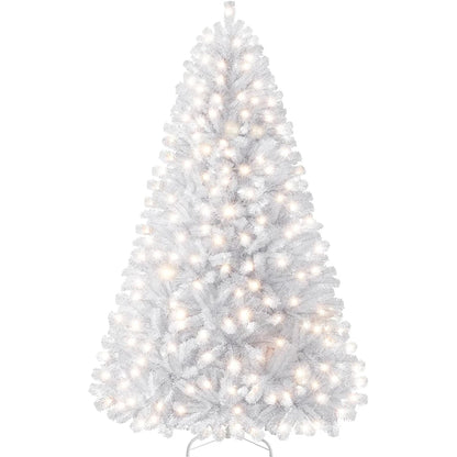 white christmas tree
