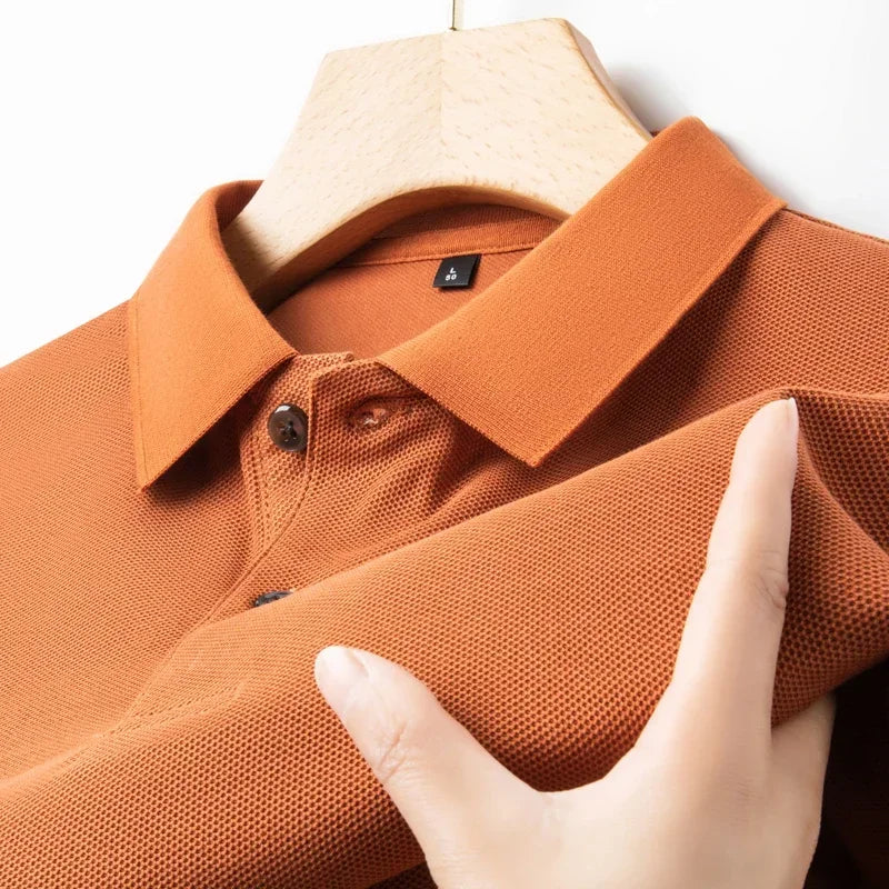 Men High Street Ventilate Pullovers Polo Shirt