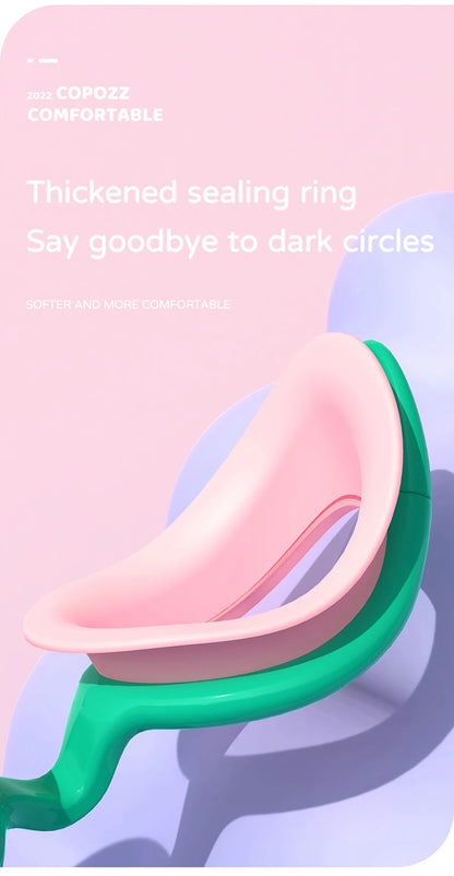 Lunettes de natation étanches et antibuée pour enfants