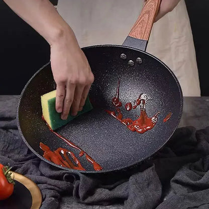 Non-stick Gas Stove Wok Frying Pan