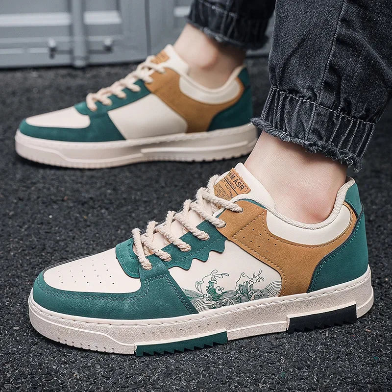 Men’s Casual Sneakers Low Top Canvas Shoes