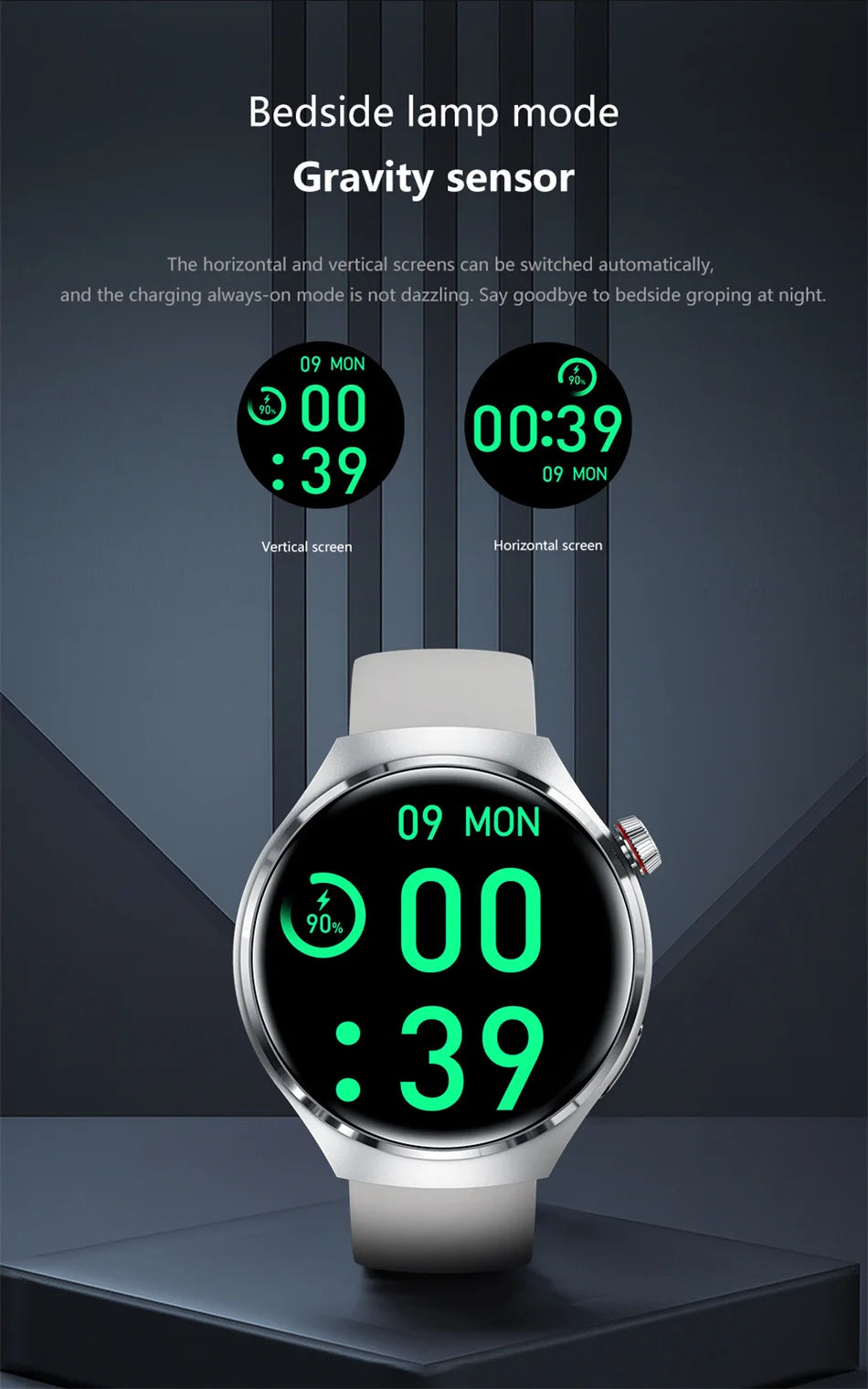 GT4 Sport Smart 1.5 IPS Display IP68 Bluetooth Call - Android Watch