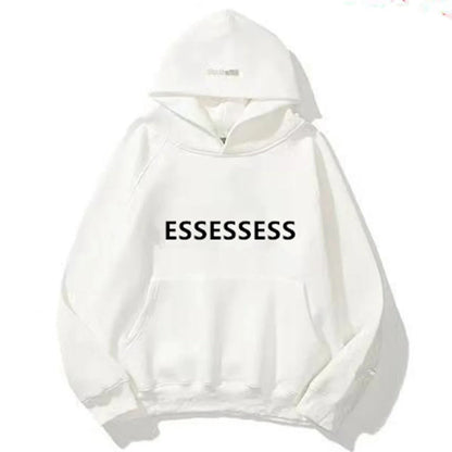 Herbstliche Unisex-Kapuzenpullover mit Fleece-Aufdruck