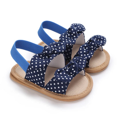 Baby Girls Soft Sole Flowers Sandals