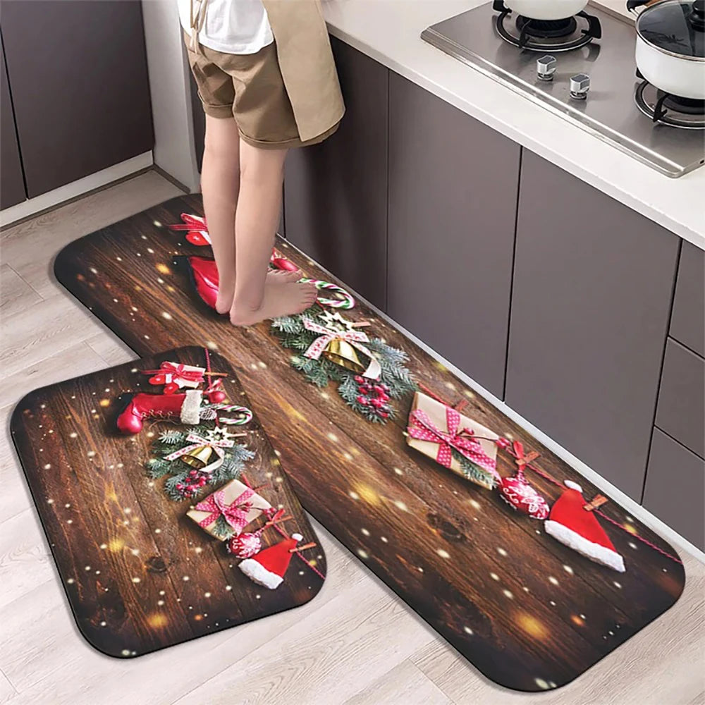 Christmas Kitchen Floor Mat Doormat