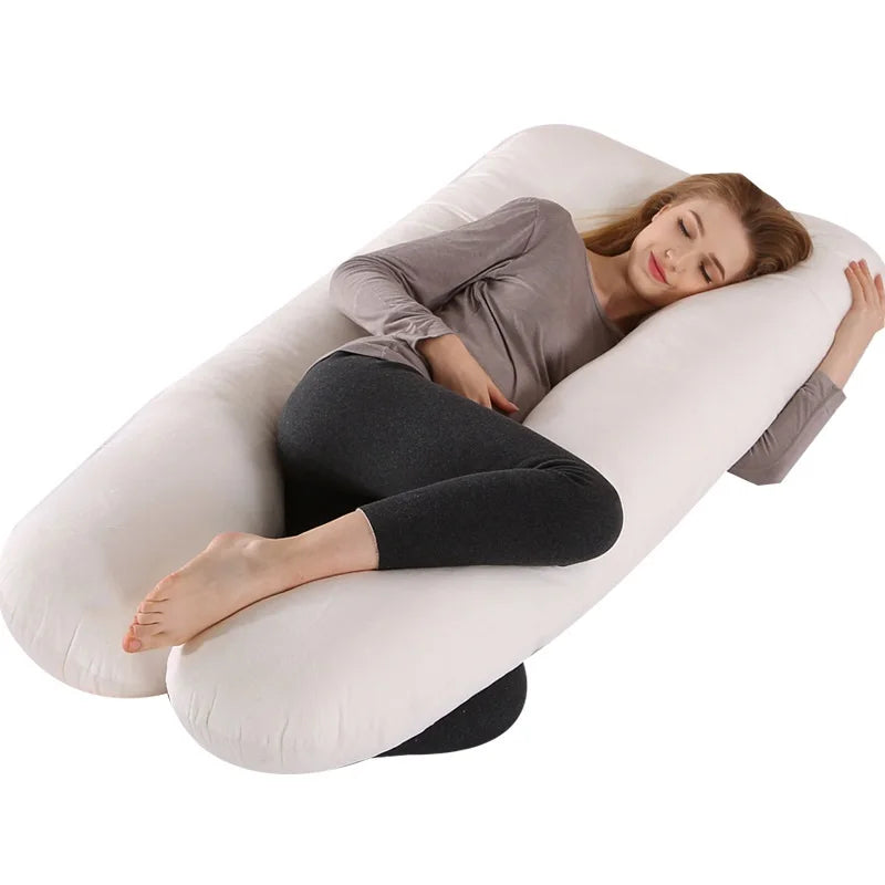 Fleece Soft Pregnancy Sleeping Pillow