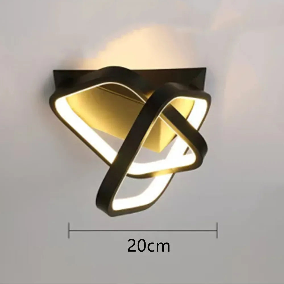 Bande lumineuse LED minimaliste moderne pour salon 