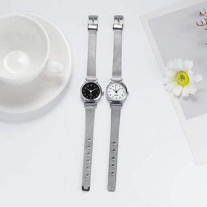 Montre bracelet en argent pour femme