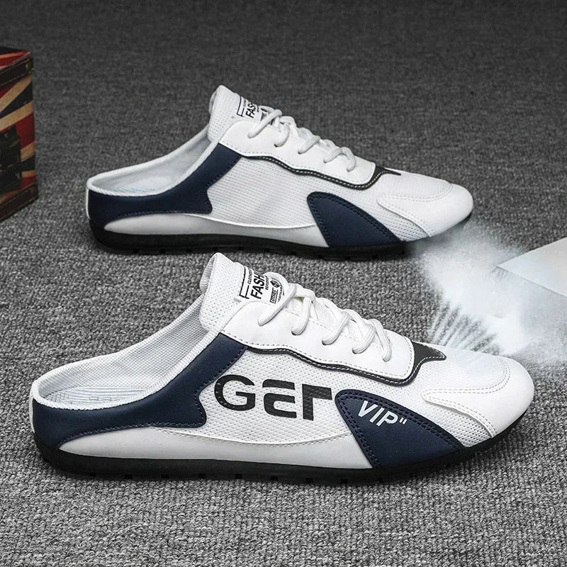 Atmungsaktive Slip-On Halbschuhe für Herren