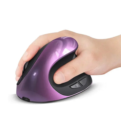 Souris sans fil rechargeable ergonomique