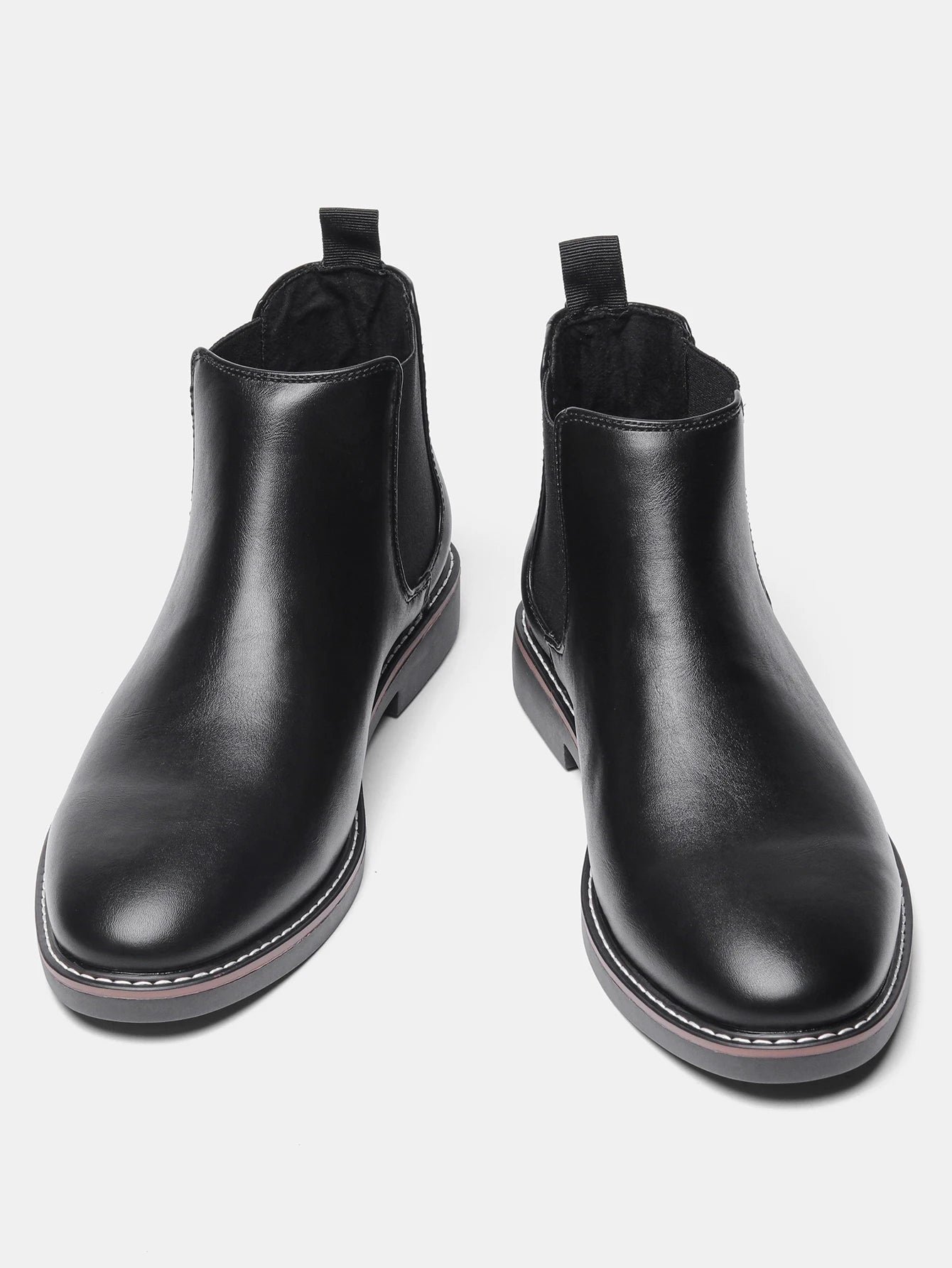 Bottines Chelsea en cuir élégantes pour hommes