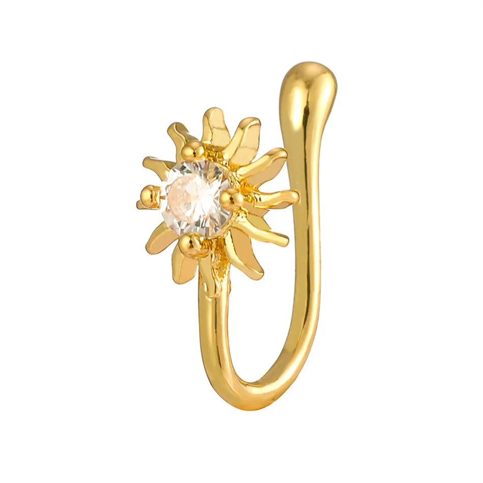 Schicke Nasenmanschetten mit Zirkonia