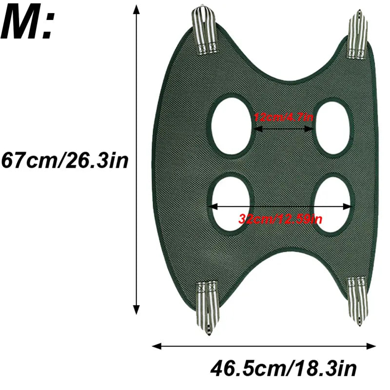 Sac de retenue pour hamac suspendu pour le toilettage des animaux de compagnie