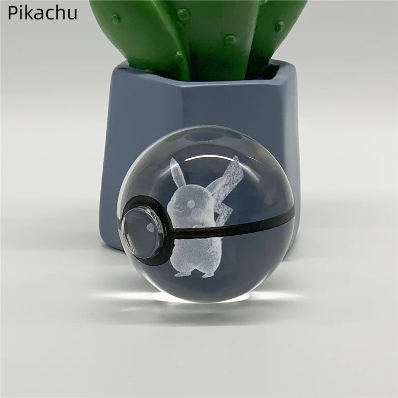3D Pokemon Kristallkugel Nachtlicht 