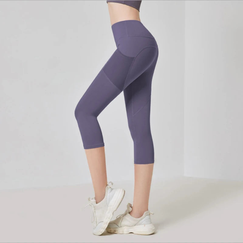 Legging de yoga court Capris