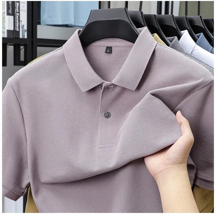 Men High Street Ventilate Pullovers Polo Shirt