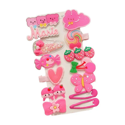 Cartoon Hairclip Sets for Children