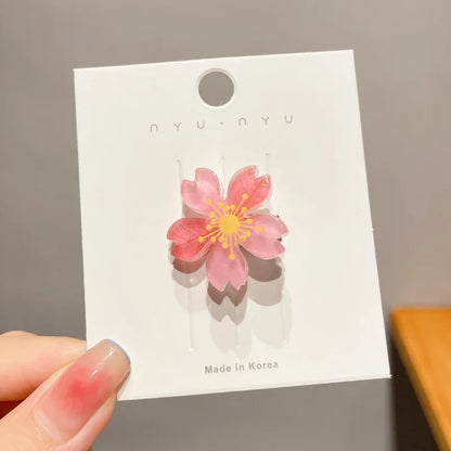 Cartoon Bear Princess Hair Clips