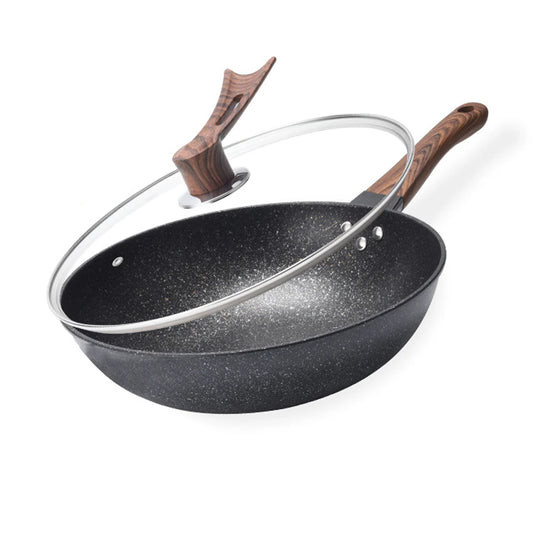 Non-stick Gas Stove Wok Frying Pan