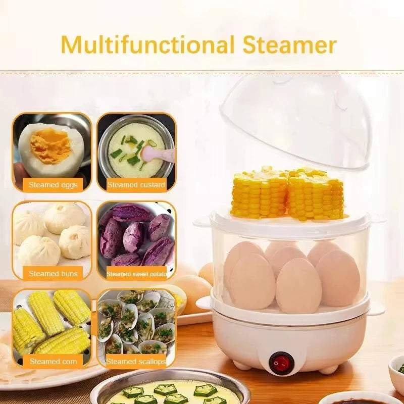 Multifunctional Electric Double Layer Hard Boiled Egg Cookers