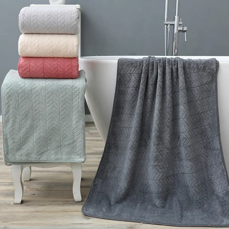 Serviette de bain pour bébé en microfibre absorbante