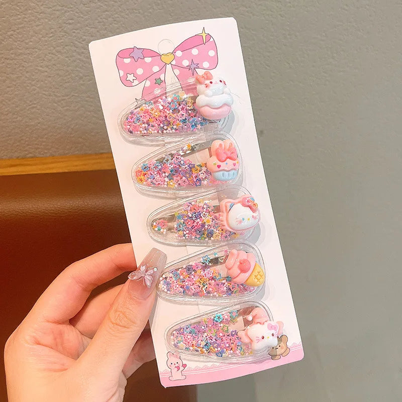Cute Princess Hairpin Set for Girls