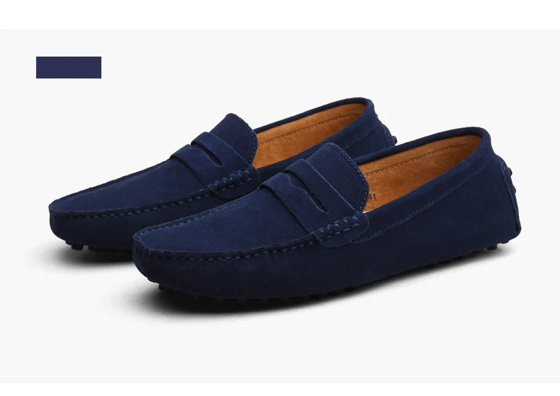Herren-Loafer aus Leder für Frühling und Sommer