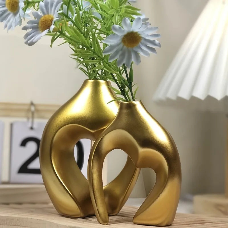 Décor double cœur pour le salon