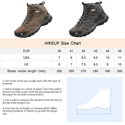 Men's Winter High-Top Hiking Boots