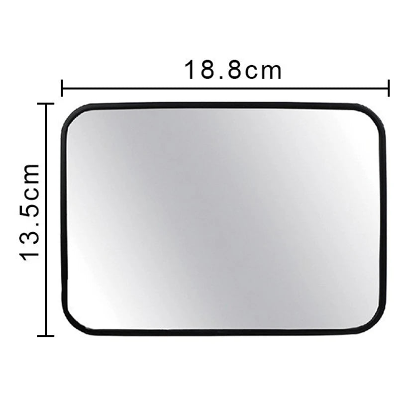 Miroir de sécurité rotatif de voiture pour enfants