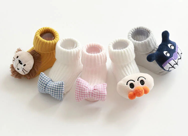 Rutschfeste Babysocken für Neugeborene im Frühling und Herbst