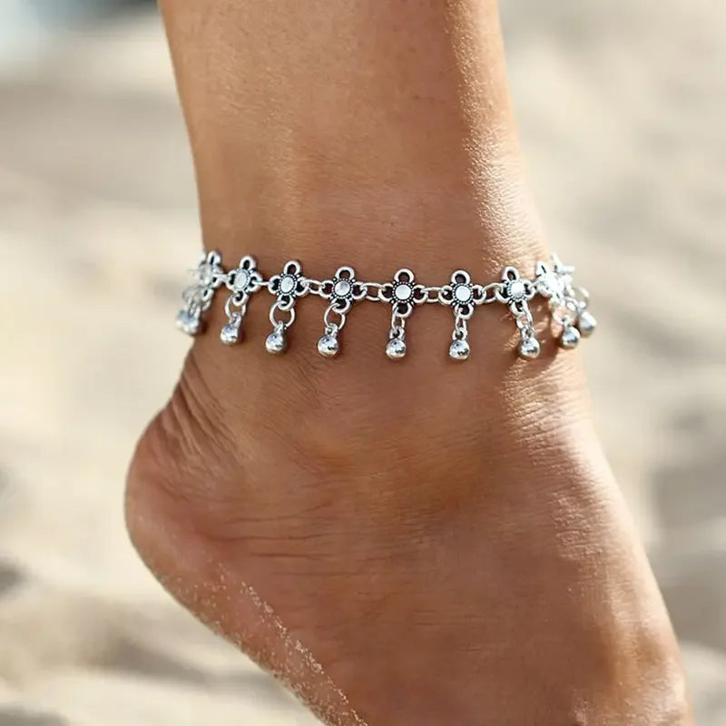 charm ankle bracelet