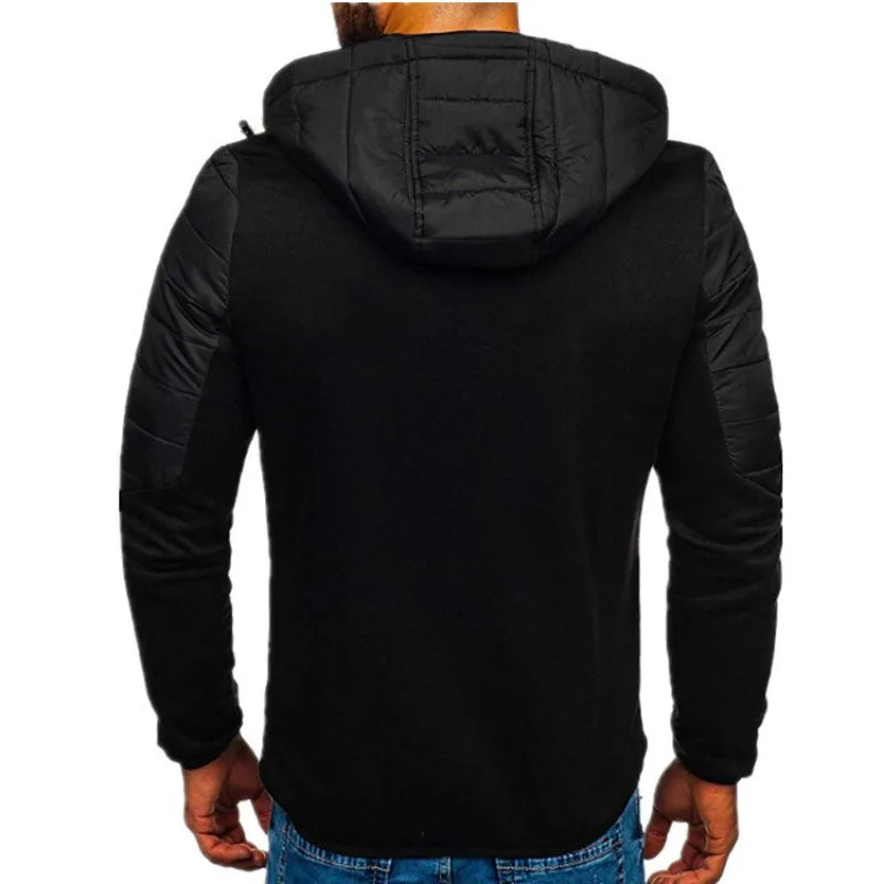 Veste à capuche entièrement zippée pour hommes