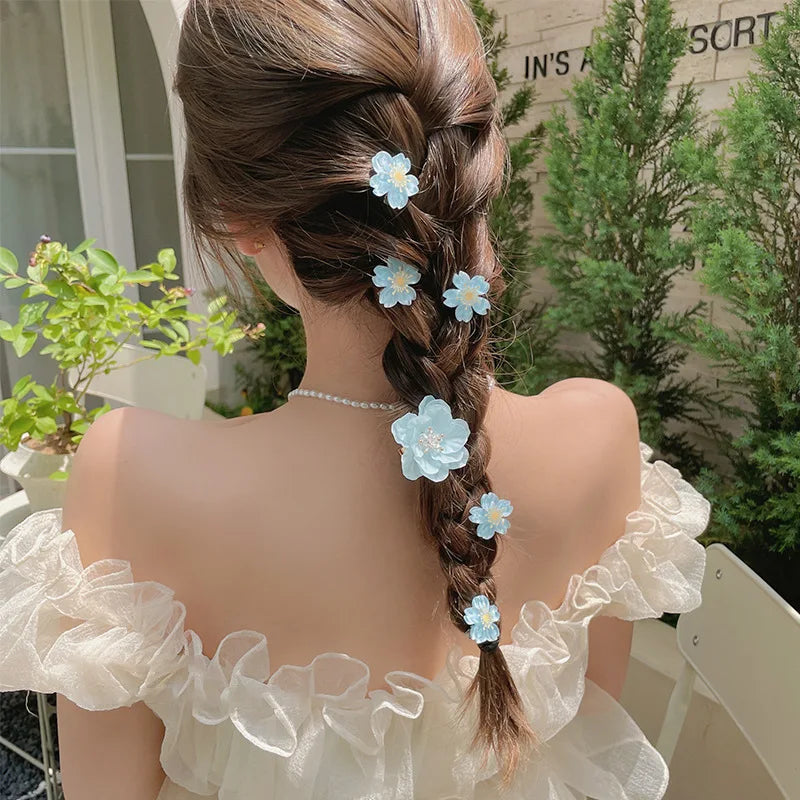 Cartoon Bear Princess Hair Clips