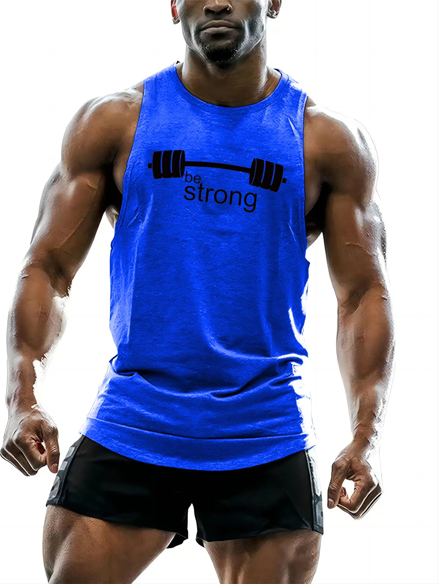 Men's Quick-Dry Sleeveless Sports Tank Top