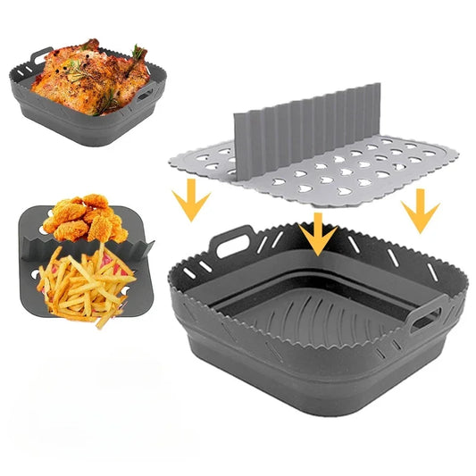 Silicone Air Fryer Basket Plate