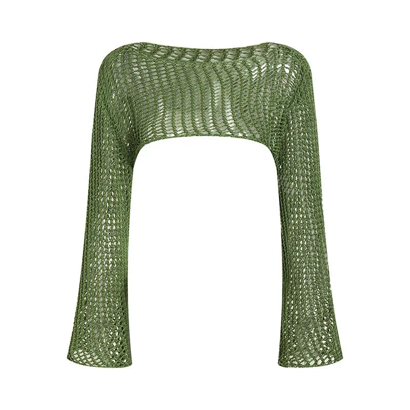 Chemisier de soirée dos nu pour femme avec haut court 