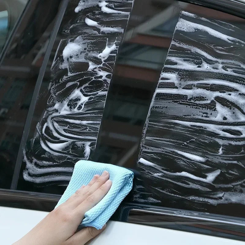 Paquet de 5 chiffons de nettoyage en microfibre pour écailles de poisson