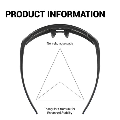 Unisex UV400 Gradienten-Outdoor-Sportsonnenbrille 