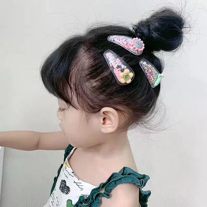 Ensemble d'épingles à cheveux princesse mignonne pour filles